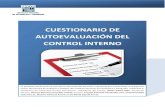 CUESTIONARIO DE AUTOEVALUACIÓN DEL CONTROL INTERNO