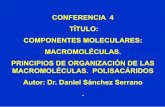 conferencia 4 título: componentes moleculares: macromoléculas ...
