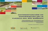 Sistematización de experiencias en la cuenca del Río Bañado.