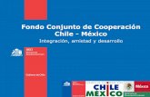 Fondo Conjunto de Cooperación Chile - México