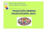 Presentación Traducción General Inglés-Español