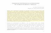 Tendencias históricas de la producción de jitomate en México y ...