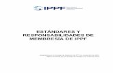 ESTÁNDARES Y RESPONSABILIDADES DE MEMBRESÍA DE IPPF