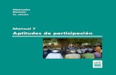 Manual Ramsar 7: Aptitudes de participación