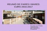 REUNIÓ D'AULA P3 Curs 2016-2017