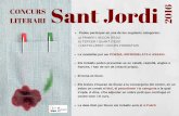 Concurs literari Sant Jordi 2016