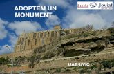 L'escola Joviat adopta un monument: Les muralles de Manresa