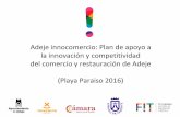 Plan de apoyo a la Innovación y competitividad del comercio y restauración de Playa Paraíso