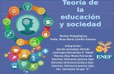 Exposición teoria de la educación y sociedad