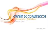 Campaña comunicación reforma ley antitabaco
