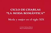 Charla "Moda y mujer en el siglo XIX"