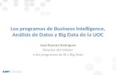 Sesión informativa - Máster en Inteligencia de negocio y Big Data