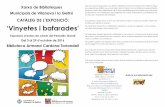 Catàleg exposició 'Vinyetes i bafarades: Exposició d’autors de còmic del Penedès-Garraf'
