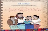 Manual deReconocimiento e Inscripción de Comunidades Indígenas en Guatemala