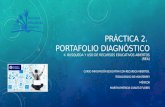 Práctica 2 Portafolio diagnóstico