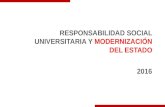 3° conferencia   responsabilidad social universitaria y modernizacion del estado - ing. rafael vasquez - universidad nacional de ingenieria