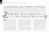 Compañías Militares Privadas: ¿Mercenarios o Contratistas?