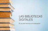 Las bibliotecas digitales