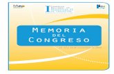 Memoria del Primer Congreso de Desarrollo de Profesionales en ...