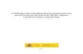 Catálogo de cianobacterias planctónicas potencialmente tóxicas de ...