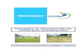 programa de preparación del futbolista guatemalteco