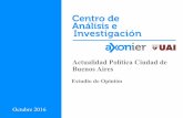Estudio Politico CABA - Axonier - UAI