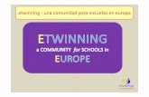 etwinning - una comunidad para escuelas en europa