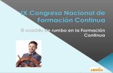 IX Congreso Nacional de Formación Continua