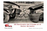 Tercer Barómetro del Fraude en el Seguro de Autos de Línea Directa