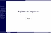 Expresiones Regulares - inaoe