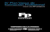 IV Plan Vasco de FP