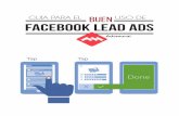 Guía para el buen uso de Facebook Lead Ads