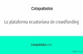 La plataforma ecuatoriana de crowdfunding