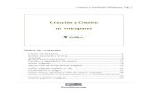 Creación y Gestión de Wikispaces