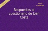 Respuestas al cuestionario de Joan Costa