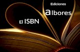 Ediciones Albores, el ISBN