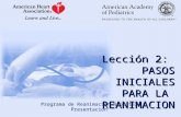 Lección 2 Reanimación Neonatal 6ta edición