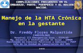 Dr. Freddy Flores Malpartida: Hta manejo en el embarazo
