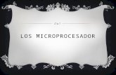 Los microprocesador