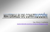 UNIDAD Nº 1: INTRODUCCIÓN A LOS MATERIALES DE CONSTRUCIÓN