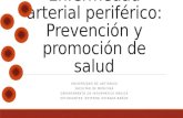 Promoción y prevención: Enfermedad arterial periférica