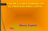 Multimedia y educación Bianny Espinal y Víctor  Moya