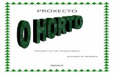 PROXECTO O HORTO/2º DE PRIMARIA
