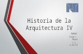 Historia de la arquitectura iv 2