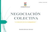 Neogociacion colectiva trabajo 05.05.2016