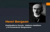 Henri Bergson y el espiritualismo francés