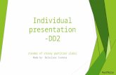 Individual presentation- 4rth semester
