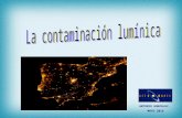 La Contaminación Lumínica