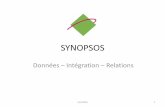 Presentation de SYNOPSOS 052015