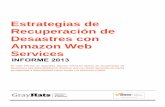 Estrategias de recuperacion de desastres y alta disponibilidad con amazon web services